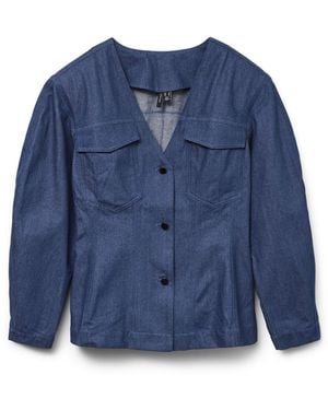 Vero Moda Bluse 'Carla' - Blau