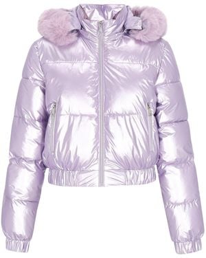 myMo Winterjacke - Lila