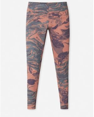 LEAFLETIC Leggings Long Length Legging - Weiß