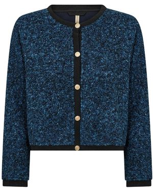 Soya Concept Cardigan Sc-Bessie - Blau