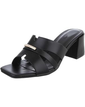 Ital-Design Pantolette - Schwarz