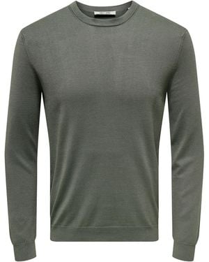 Only & Sons Pullover Onswyler - Grün