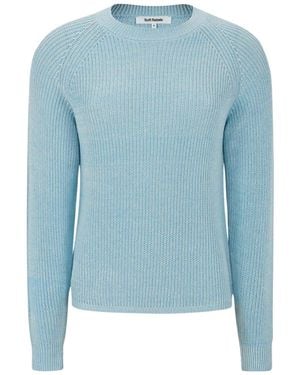 SOFT REBELS Sweater Srrosetta - Blau