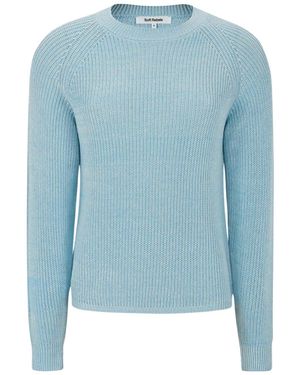 SOFT REBELS Sweater Srrosetta - Blau