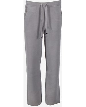 Passioni Leggings Strickhose Im Straight Fit Mit Taschen - Grau