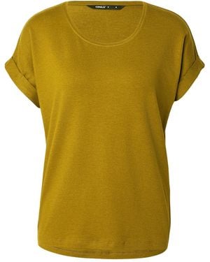 ONLY T-Shirt Onlmoster - Gelb