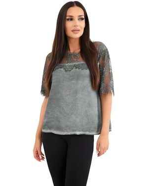 Lumera Bluse Cosima - Grau