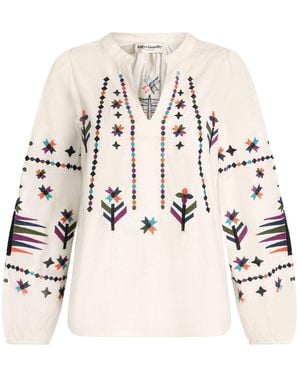 Lolly's Laundry Bluse Bonniell - Natur