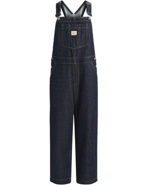 Calvin Klein Latzjeans 90S - Blau
