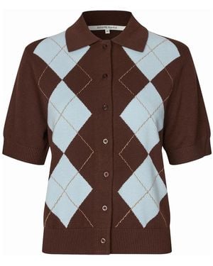 Second Female Strickjacke - Braun