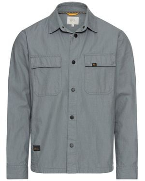 Camel Active Overshirt Mit Taschen - Grau
