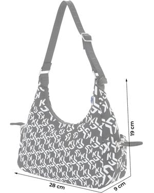 Karl Lagerfeld Schultertasche Street - Grau