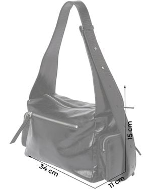 Desigual Schultertasche - Grau