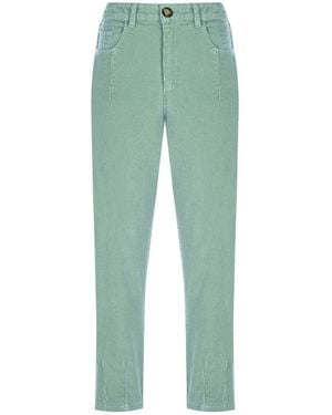 FRESHLIONS Cordhose Yasmilda - Grün