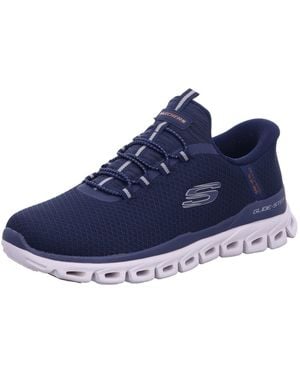 Skechers Hausschuh Slipper Herren 233010 Nvy Kunststoff (Synthetik) - Blau