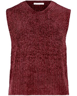 BETTY&CO Strickpullover Ohne Arm - Rot
