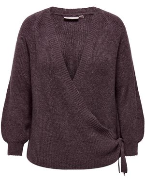 Only Carmakoma Pullover - Lila