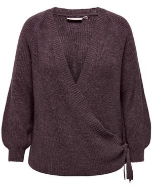 Only Carmakoma Pullover - Lila