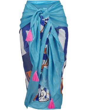 Codello Pareo Mit Snoopy-Motiv - Blau