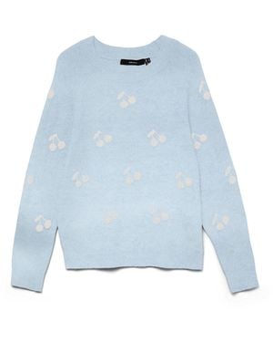 Vero Moda Pullover Vmdoffy - Blau