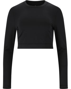 Athlecia Langarmshirt - Schwarz