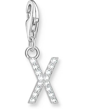 Thomas Sabo Anhänger Buchstabe X - Weiß