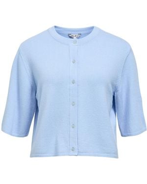 Object Strickjacke Objthess - Blau