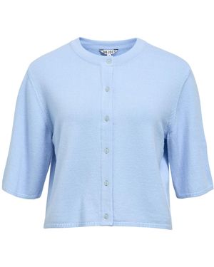 Object Strickjacke Objthess - Blau