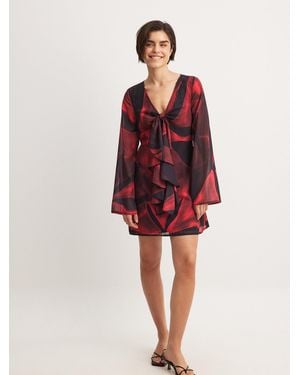 NA-KD Kleid - Rot