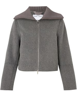Samsøe & Samsøe Samse Samse Jacke Cleo - Grau