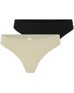 Les Lunes String Roryy Thong - Schwarz