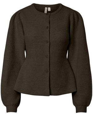 Pieces Strickjacke Pcsilly - Schwarz