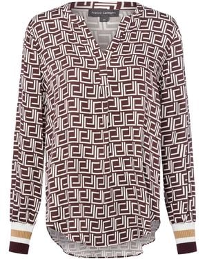 Franco Callegari Bluse - Weiß