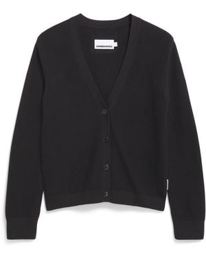 ARMEDANGELS Strickjacke Menaal Links Links - Schwarz
