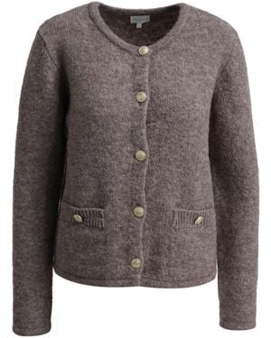 Milano Italy Strickjacke - Braun