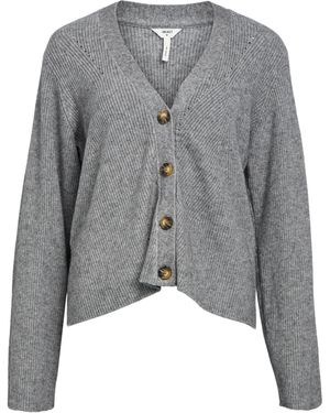 Object Strickjacke 'Objditte' - Grau