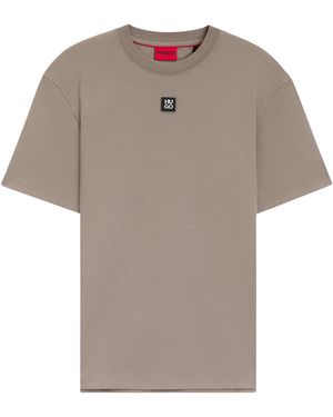 HUGO T-Shirt Dalile - Grau