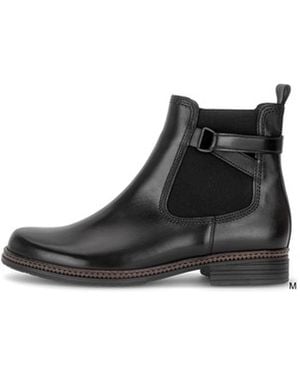 Gabor Chelsea Boots Chelsea Boot Damen 8023.01.006 Rauleder - Schwarz