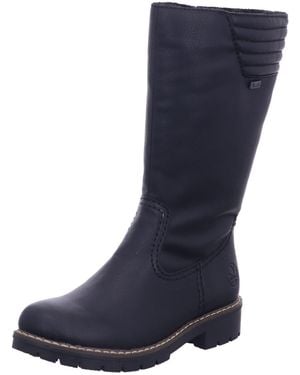Rieker Boots Stiefel Damen Y9191 00 Kunststoff (Synthetik) - Blau