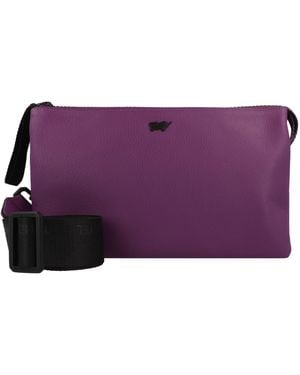 Braun Büffel Umhängetasche Capri - Lila