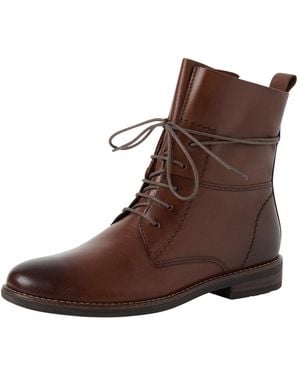 Marco Tozzi Schnürstiefelette - Braun