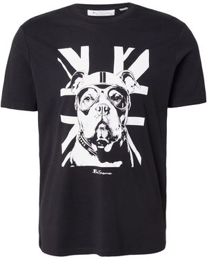 Ben Sherman T-Shirt Bully - Schwarz