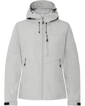 North Bend Softshelljacke Nbrosa W Mit Wasserdichter Beschichtung - Grau