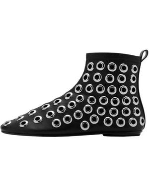 Mango Stiefelette Doble - Schwarz