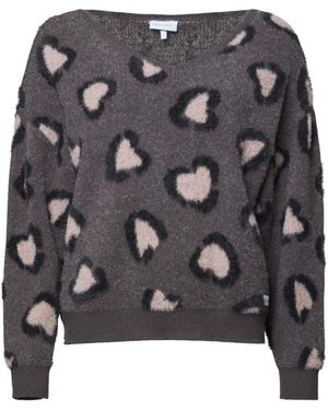 KLEINIGKEIT Pullover Wild Love - Schwarz