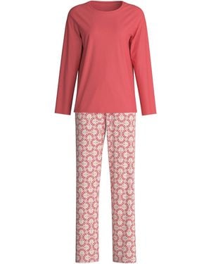 CALIDA Pyjama Cotton Special - Rot