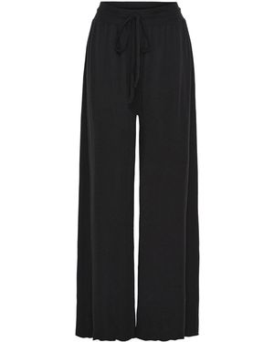 Seamless Basic Hose Barbera Merino - Schwarz