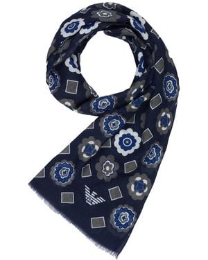 Armani Schal Emporio Schal - Blau
