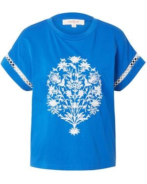 Rene' Derhy T-Shirt Zibeline - Blau