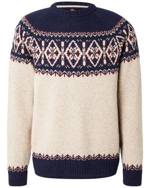 Barbour Pullover Tisbury - Blau